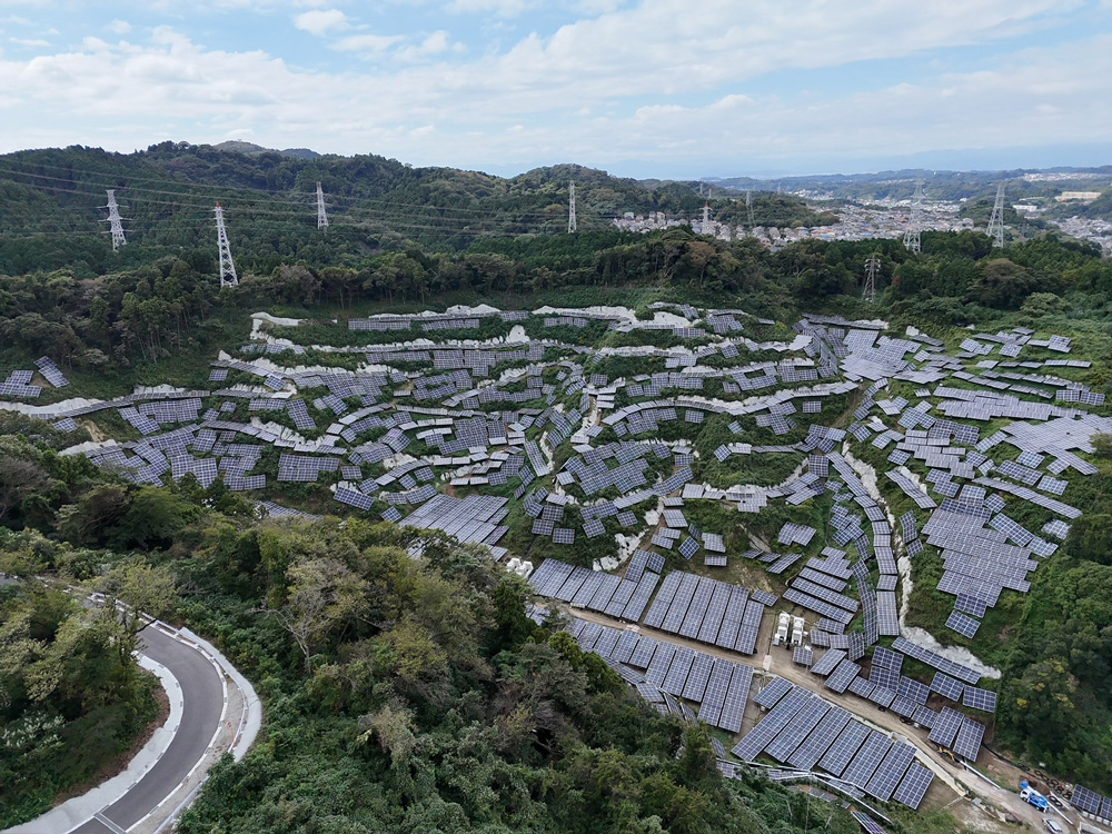 神奈川県横須賀市湘南田浦太陽光発電所